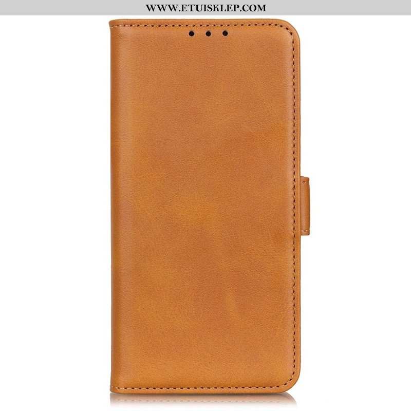 Etui Na Telefon do Xiaomi Redmi Note 12 4G Etui Folio Elegancka Dwoina Skórzana